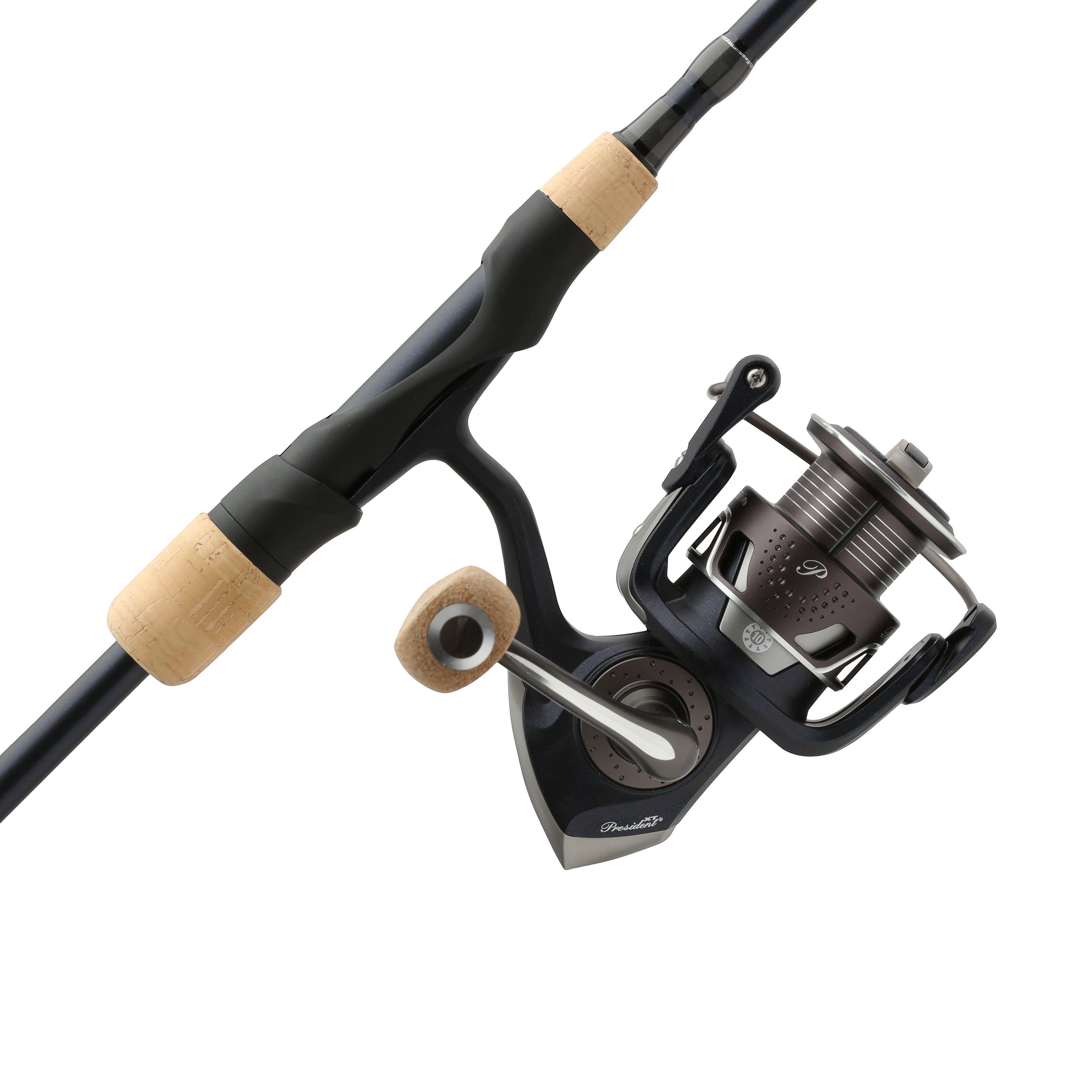 Pflueger President XT Spinning Fishing Combo, 7' Medium Rod, 3500 Size Reel