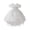 1#White, variant on Tiijoy Flower Girls Dress Ruffles Birthday Party Princess Dress Pageant Gown, Sizes 3-4