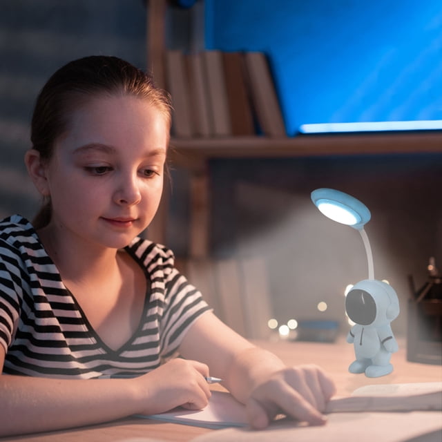 ABPWLY Astronaut Spaceman LED Desk Lamp Student Desktop Bedside Night Lamp Clearance Desk Lamp Canada Days Table Lamp for Bedroom Table Lamp for Bedroom