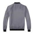 thumbnail image 3 of MADHERO Men's Lightweight Bomber Jacket Classic Zip Up Baseball Flight Jacket Casual Windbreaker Outerwear with Arm Pocket, 3 of 6