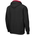thumbnail image 3 of Men's Colosseum Black Ohio State Buckeyes Arch & Logo 3.0 Full-Zip Hoodie, 3 of 3