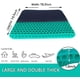 thumbnail image 4 of Cojín ortopédico para coxis, cojín de gel, ergonómico para oficina, coche y silla de ruedas (verde), 4 of 5
