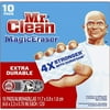 Mr. Clean Magic Eraser Extra Durable, Cleaning Pads with Durafoam, 10 Count (Pack of 2)