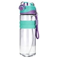 thumbnail image 3 of Sports Water Bottle with Mist Spray - 2-in-1 BPA-Free Drinking Bottle with Misting Function - Leak Proof Hydration Bottle for Gym - 1 Bottle - Purple, 3 of 6
