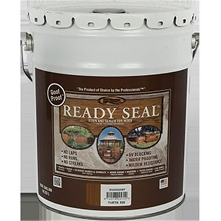 Ready Seal Deck/Fence Stain Mahogany 5G (Best Stain For Mahogany Deck)
