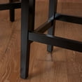 thumbnail image 2 of Layla Backless Ivory Leather Counterstools (Set of 2), 2 of 4