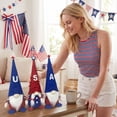 thumbnail image 2 of 250th Anniversary Patriotic Gnome Plush, American Independence Day Stuffed Gnome Decoration for 4th of July Home Decor,July 4th Decorations, 2 of 4