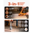 thumbnail image 4 of VEVOR Banding Strapping Kit, Heavy Duty Banding Sealer Tool with 330 ft Length PP Band, 100 Metal Seals, Plastic Manual Pallet Packaging Strapping Kit for Warehouse/Shipping/Moving/Home, Orange, 4 of 9