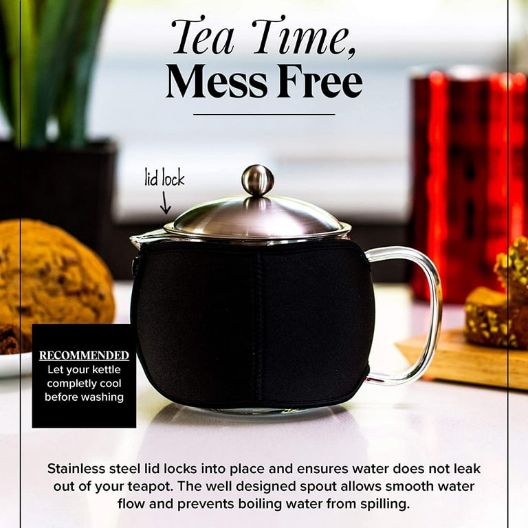 Willow and Everett Teapot with Infuser for Loose Tea