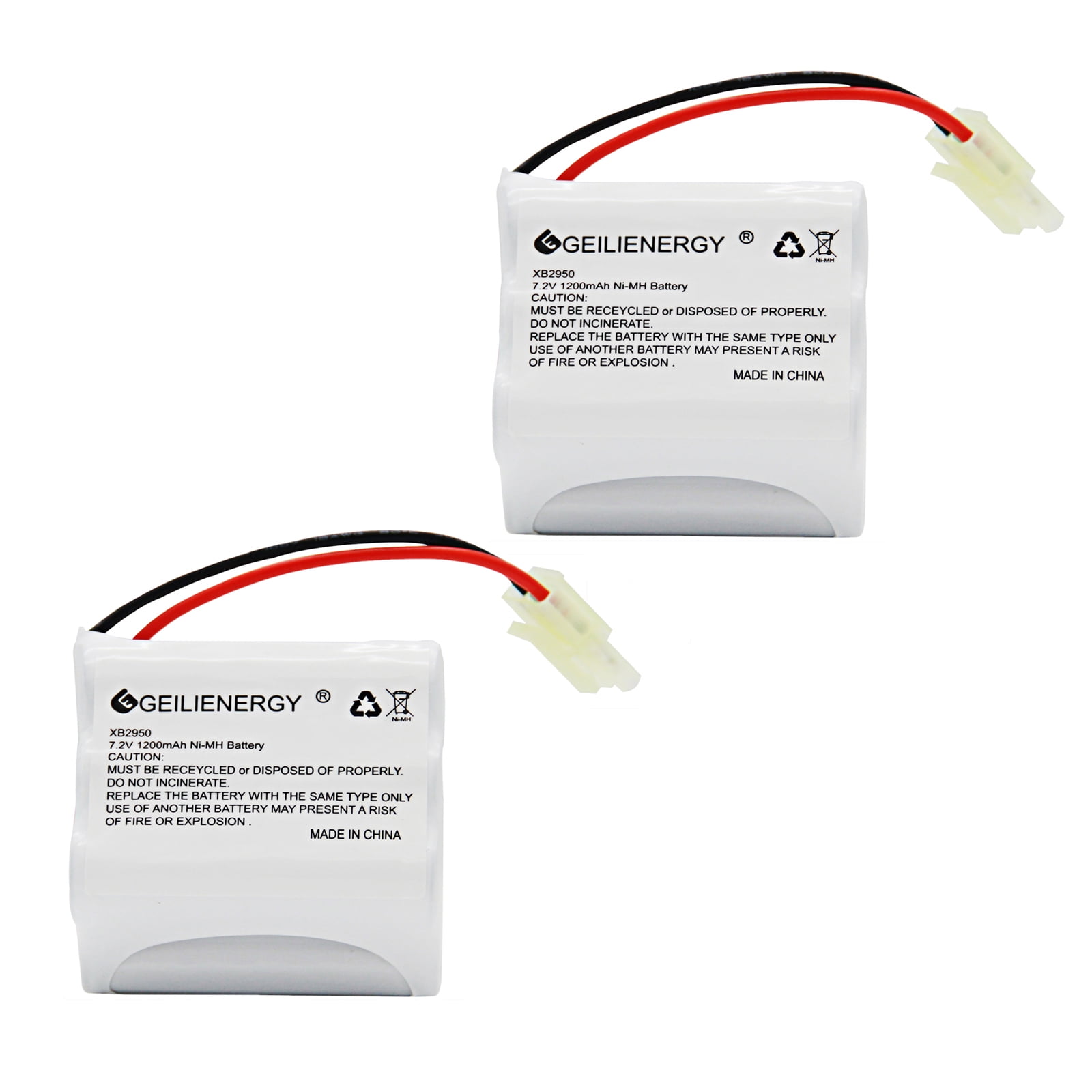 QBLPOWER 7.2V 1200mAh Battery Pack Compatible with Euro Pro Shark