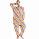 thumbnail image 2 of Unicorn Pajamas Pegasus Costume Jumpsuit Adult8, 2 of 4