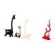 thumbnail image 5 of Escultura Moderna Y Creativa De Jirafa Y Fuego, Figura De Resina Cerámica, Centro De Mesa Para Escritorio, Oficina, Estantería, Dormitorio, Patio, Decoración, Regalo, 5 of 8