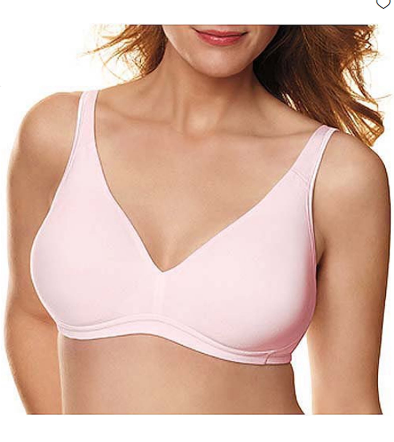 Full Figure All-Over Support Cotton No-Wire Bra, Style T630
