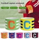 thumbnail image 2 of Brazalete de capitán de fútbol para niños y adultos, ajustable, para entrenamiento de fútbol, 2 of 5