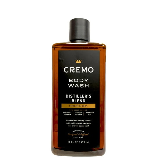 Cremo Rich-Lathering Reserve Blend Body Wash, An Elevated Blend With Notes Of Kentucky Bourbon, Smoked Vetiver And American Oak, 16 Oz.
