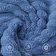 thumbnail image 5 of Toalla de forro polar azul - Toalla de baño extra grande de 35x75 cm - Microfibra de poliéster suave - Secado rápido y absorbente - Uso en casa y viajes, 5 of 6