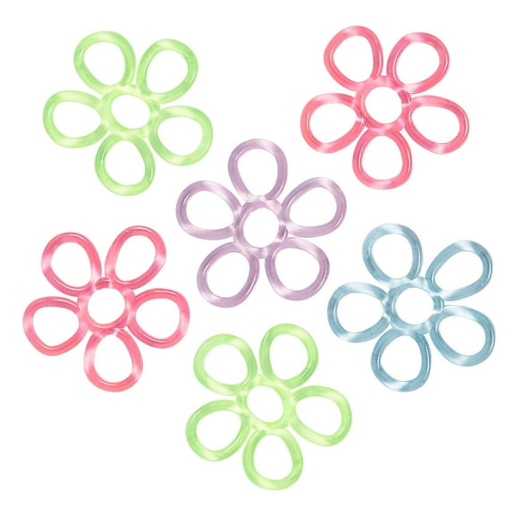 Fun Express Stretchy Fidget Flowers - 6 Pieces