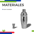 thumbnail image 3 of Kit De Coctelería 3 Piezas Profesional 750 Ml Para Bartender Xtellar plateado, 3 of 4