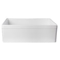 thumbnail image 3 of Pemberly Row Decorative Lip Apron Single Bowl Fireclay Farmhouse Kitchen Sink, 3 of 10