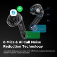 thumbnail image 4 of Auriculares inalámbricos SoundPEATS Air4 Lite Bluetooth 5.3 con 6 micrófonos, 4 of 8