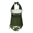 thumbnail image 6 of asdoklhq Swimsuits for Women Plus,Women's Two Piece Set Swimsuits Camouflage Print Tummy Control Swimwear Beachwear, 6 of 9