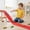 red, variant on 16FT Flex Tracks for Kids: Flexible Race Car Ramp with 4 Small Racecars & 6 Suction Cups, Compatible with 1:64 Diecast Cars, Roll-Up Portable Racetrack for Ages 3+, Perfect Birthday & Christmas Gift