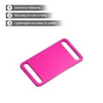 thumbnail image 4 of Metal Blank Tags, Pet ID Tags Rose Red Aluminum Blank Engraving Tags for Pet Dog and Cat, Stamping Tag, 10 Pack, 4 of 6