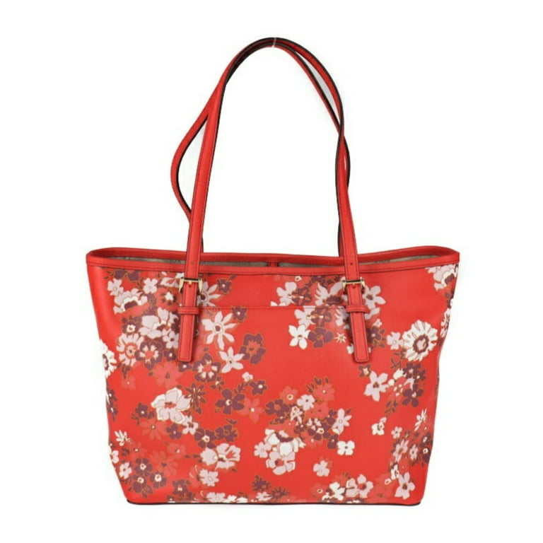 Michael Kors floral tote bag, Women's Fashion, Bags & Wallets