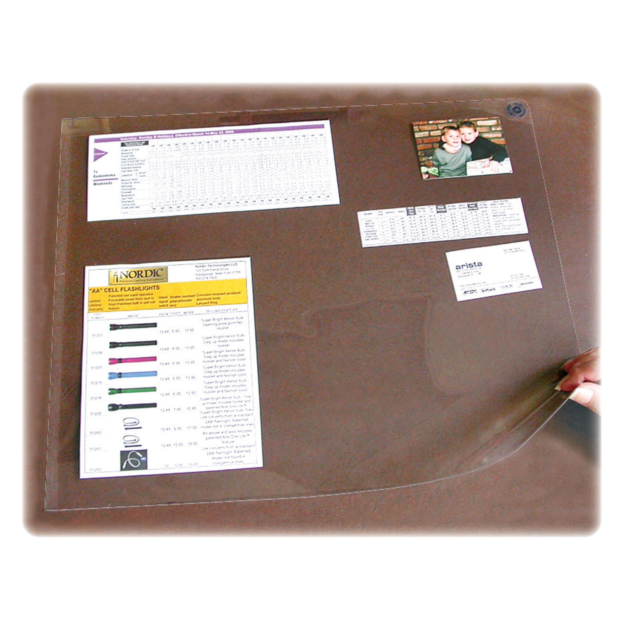 Second Sight Clear Plastic Desk Protector 40 X 25 Com