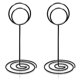 thumbnail image 2 of 20Pcs - 3.35 Inch Place Card Holder Table Number Stands for Wedding A, 2 of 5