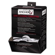 Lens Cleaning Towelettes, 5 in x 8", White, 100/Box