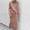 Pink, variant on YHAJDS Two Piece Set for Women,Solid Color Long Sleeve Round Neck Knit Top With Skirt Fall Winter Fashion Outfit Set Warm Soft Comfortable Ladies Daily Wear Suits
