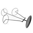 thumbnail image 1 of lionlar Blesiya standing 3 Head Hat Display Support Rack s, 1 of 9