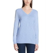 DKNY Jeans Ladies' Embellished Sweater XL/French Blue