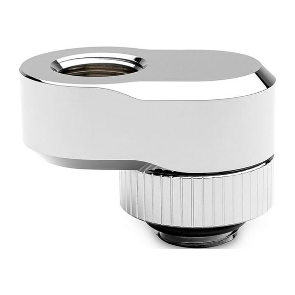 EKWB EK-Quantum Torque Rotary Offset Adapter Fitting, 14mm, Nickel, 2-pack