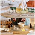 thumbnail image 3 of 1 Set of Tea Light Candle Holders with Candle Wicks Tealight Cups Candle Molds Wax Melt Tins Jars Mould Holders for DIY Making Candles, 3 of 4