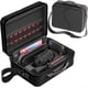 thumbnail image 1 of Genérico wefenad Bolsa de Almacenamiento Multifuncional Compatible con 2 Estuches de Viaje portátiles, Bandolera, Bandolera con diseño portátil (Negro), 1 of 3