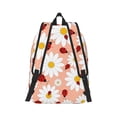 thumbnail image 2 of Yiaed Daisy and Ladybug Print Backpack, Premium Laptop Backpack, Travel Backpack for Women, Lightweight Backpacks, Comfortable Back Pack-Small, 2 of 7