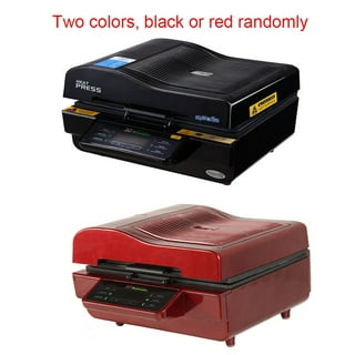 INTBUYING 3D Vacuum Sublimation Heat Press Transfer Machine for Phone Case  Mug Print Red/Black 
