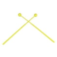 thumbnail image 4 of Juego de Baquetas de Plástico de 2 uds Baquetas de Ejercicio con Diseño de Cabezal de Bola Accesorios de Percusión para Instrumentos Musicales ANGGREK  Otros, 4 of 8