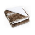 thumbnail image 3 of Home Soft Things Faux Fur Throw - Bella- 60" x 80" Jumbo, 3 of 7