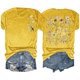thumbnail image 2 of Tops de Manga Corta de las Mujeres, Cuello Redondo Impreso, Camiseta de Manga Corta para las Mujeres, 2 of 6