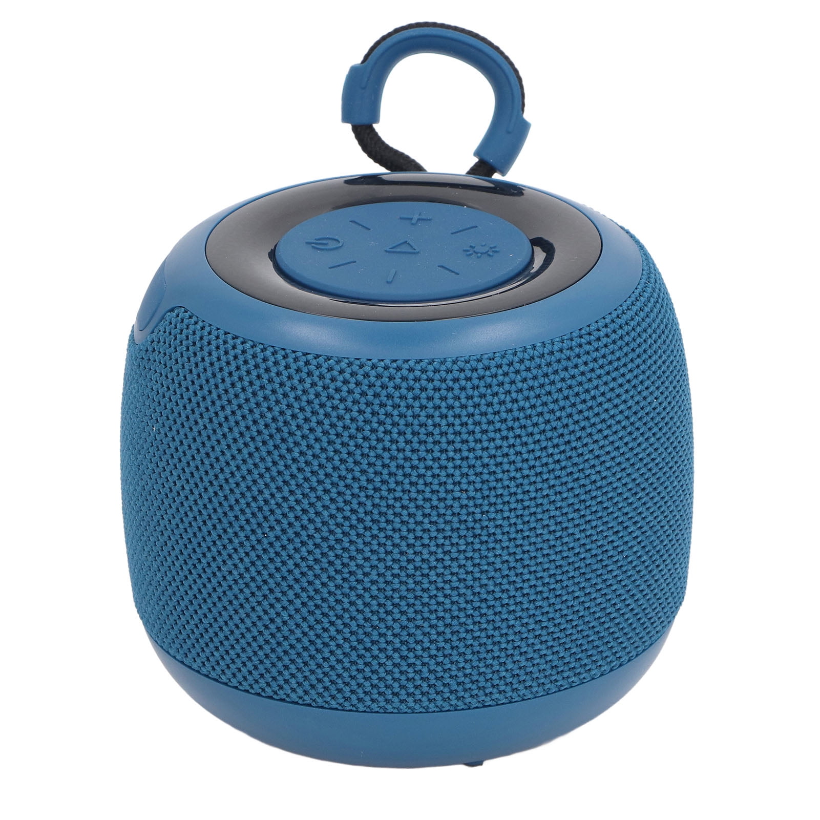 BIMZUC Wireless BT Speaker, High Volume Portable Bluetooth Speaker with Deep Bass and Colorful LED Lights, IPX7 Waterproof Outdoor Audio for Travel and Car, Sapphire Blue (4.3 x 3.5 x 3.5 inches)