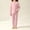 Pink, variant on FSYBOA Girls Outfit Set Size 8, Fall 2 Piece Henley Casual Tops and Pants White