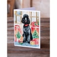 thumbnail image 2 of Poodle Christmas Greeting Cards Pack of 8 7 in x 5 in, 2 of 3