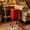 Red, variant on Plastic Kitchen Trash Can with Wheel Legs, 16L/4.26Gal Modern High-Legged Trash Can, Pet Proof Tall Narrow Garbage Pail for Vanity, Bedroom, Bathroom, Living Room, Almond Blossom
