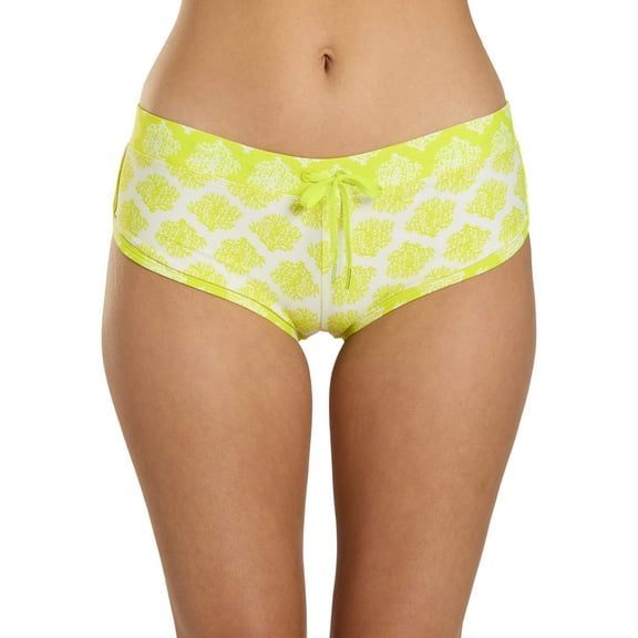 Sporti Active Coral Bloom Cheeky Boyshort Swim Bottom