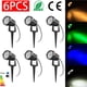 thumbnail image 4 of Yuarrent 3 * 3W LED Césped Jardín Luz de inundación Patio Patio Camino Proyector Lámpara Impermeable Azul AC / DC 12V Iluminación y accesorios Yuarrent HA024383-00, 4 of 6