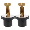 thumbnail image 1 of GOOHOCHY 2pcs Small Boat Plug Brass Drain Plug for Marine Hardware, 1 of 8