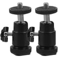thumbnail image 4 of 2pcs Tripod Ball Head Camera Metal Ball Head Projector Mount Aluminium Alloy 360° Rotating, 4 of 8